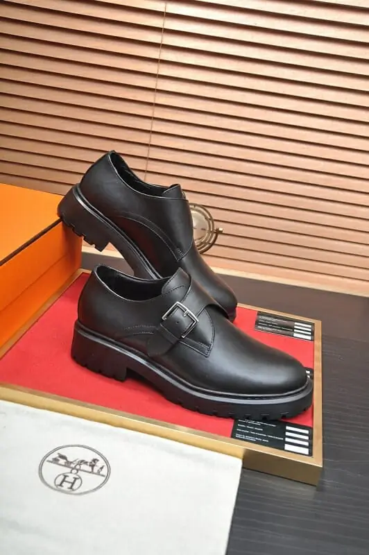 hermes cuir chaussures pour homme s_125732b4